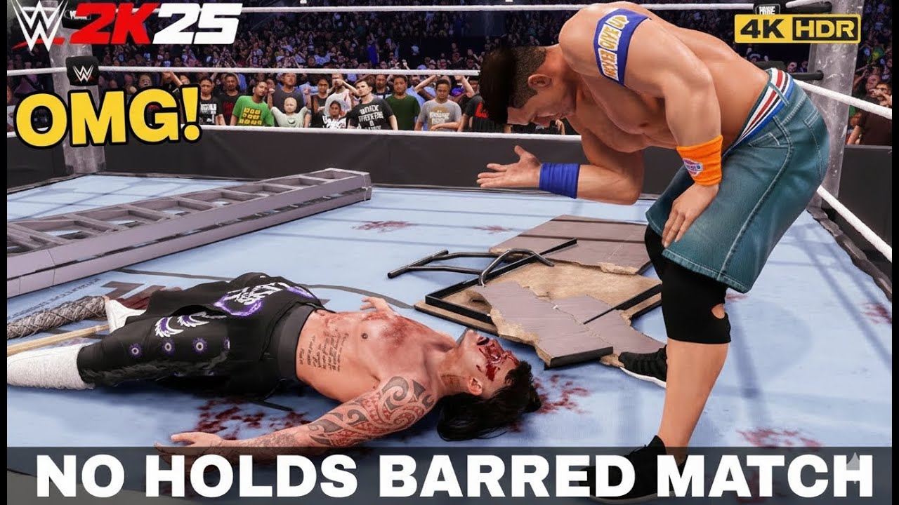 John Cena DESTROYS Dirty Dom! 😲 John Cena vs Dominik Mysterio WWE 2K25 Full Match (4K 60FPS)