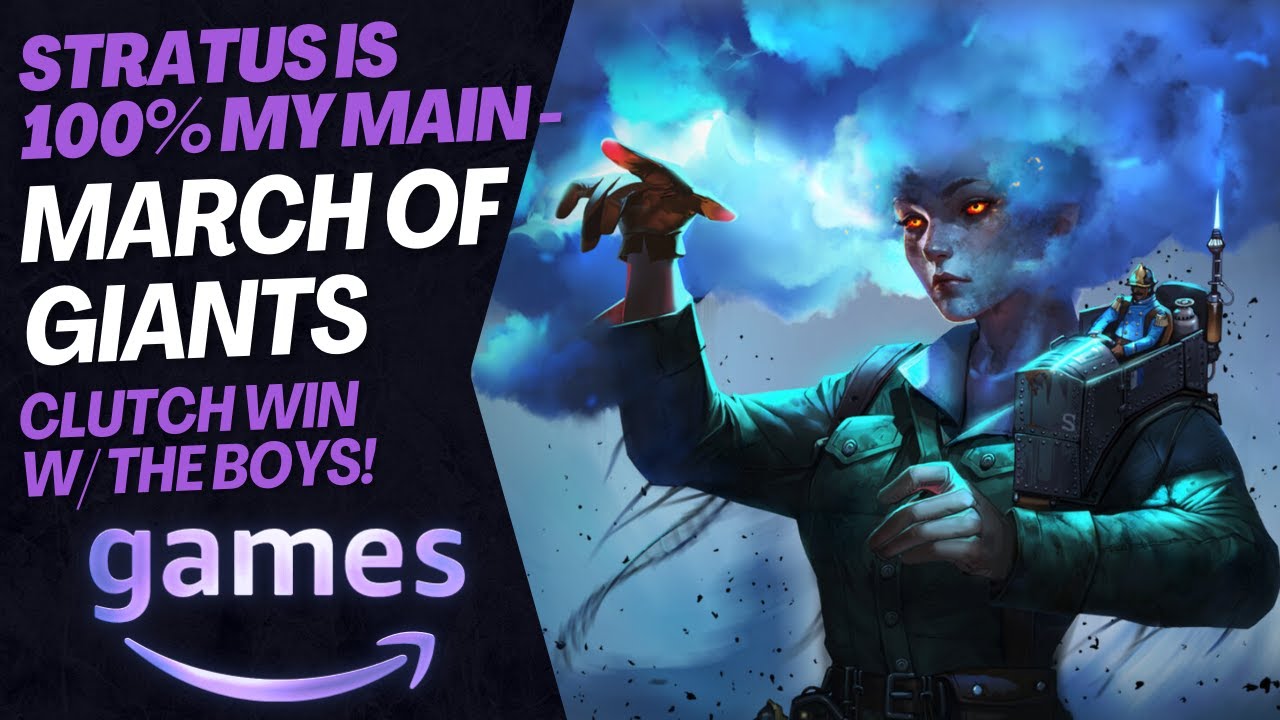 Zeus Aint Got Sh⚡t On These Storms - AMAZON GAMES March Of Giants 4v4 Closed Alpha PVP Gameplay