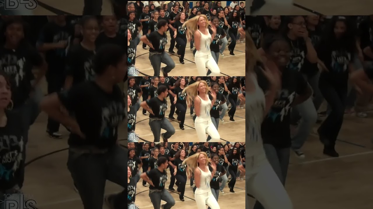 Beyonce surprises students 