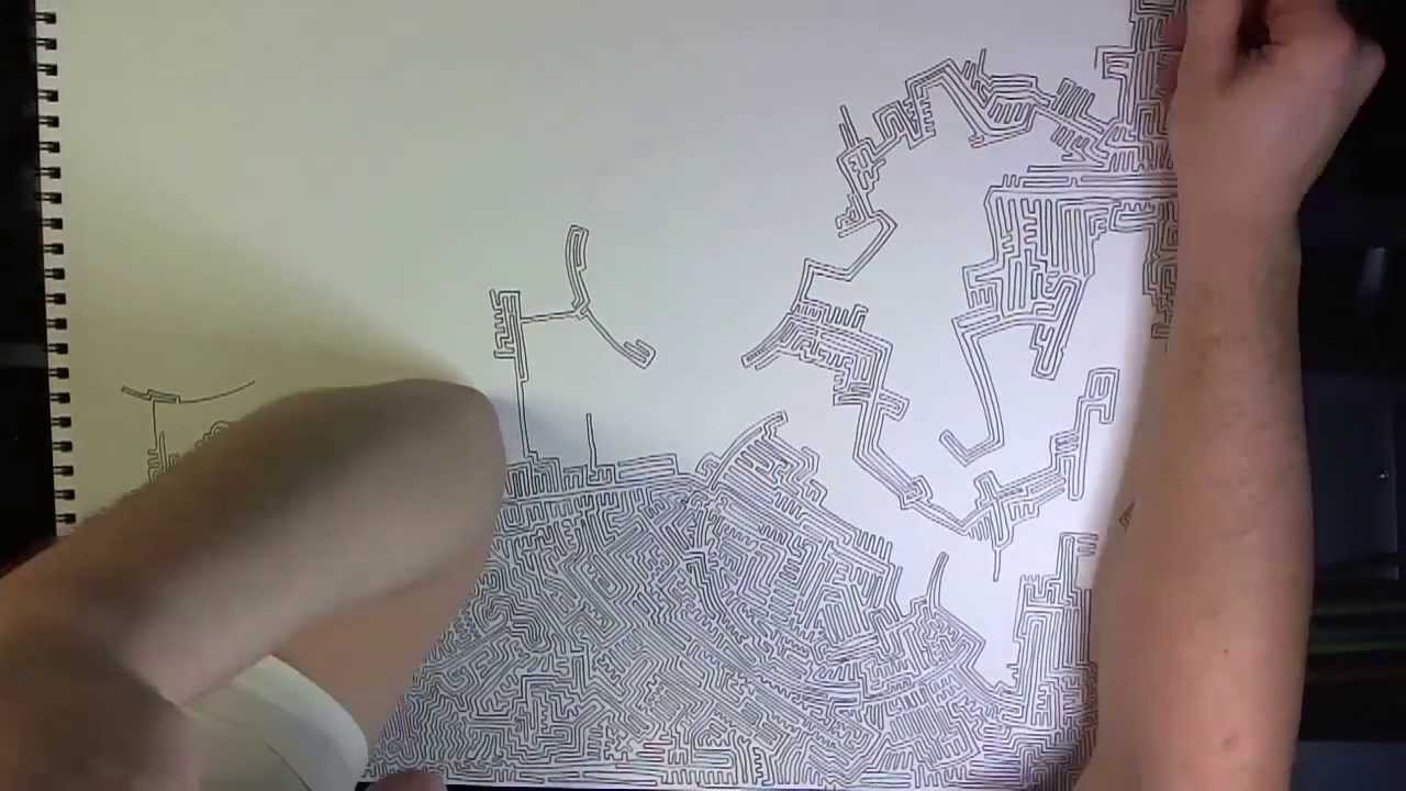 How to Draw an Awesome Maze