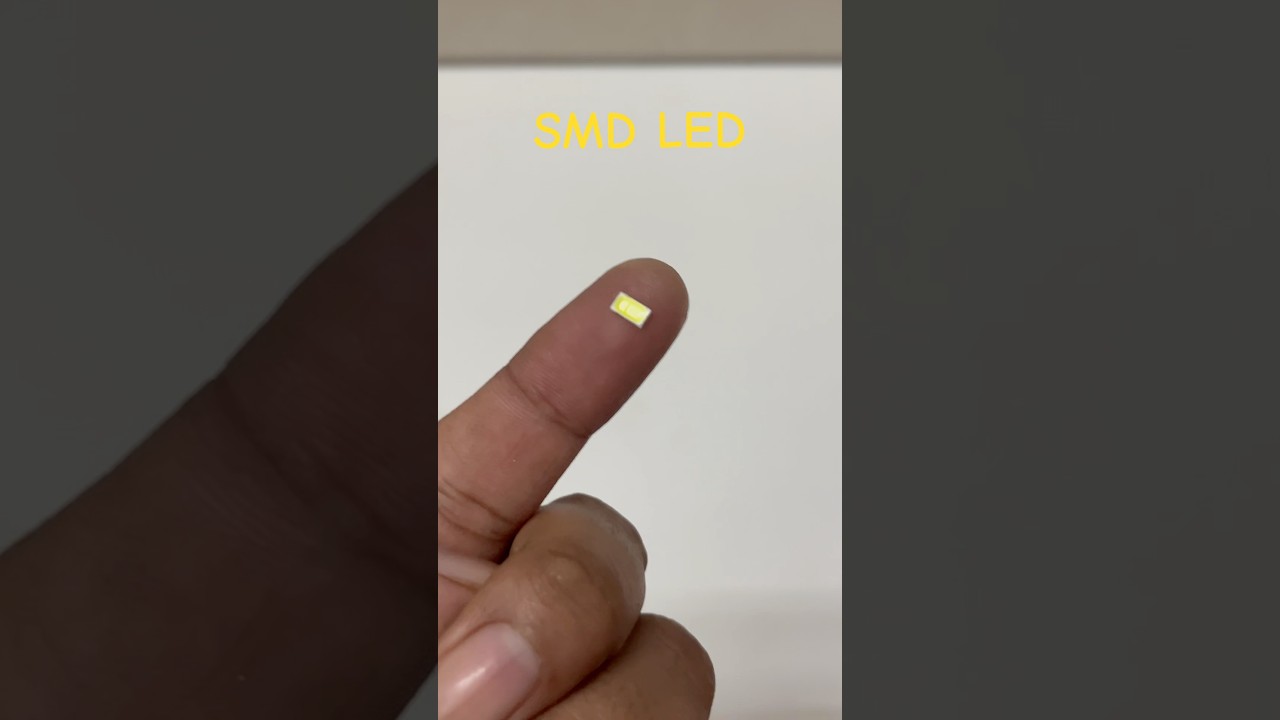 SMD LED light and normal LED light #3mm #ledlight #smd #light