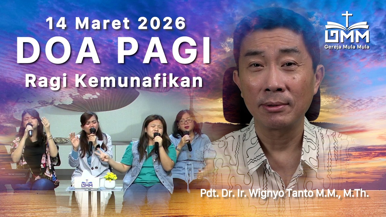 DOA PAGI | Ragi Kemunafikan - 14 Maret 2026 | Ps. Wignyo Tanto