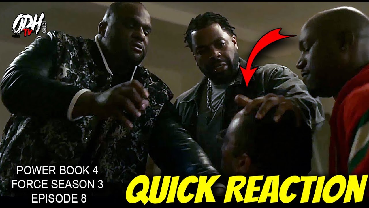 Power Book 4 Force Season 3 Episode 8 Quick Reaction- Tommys BIGGEST Problem