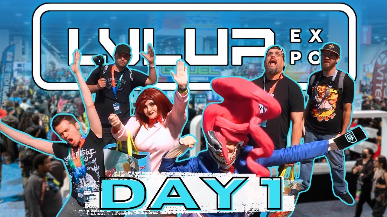 LVLUP EXPO 2025 VLOG |  DAY1 | Cosplay, Chaos & Con Shenanigans!