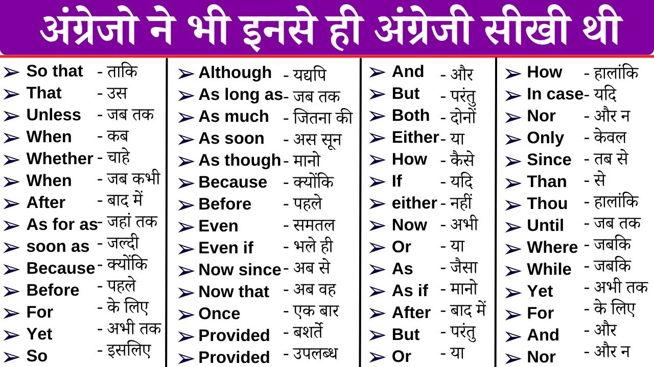 English word meaning in Hindi | Daily use English words with meaning & Vocabulary are used in life 3