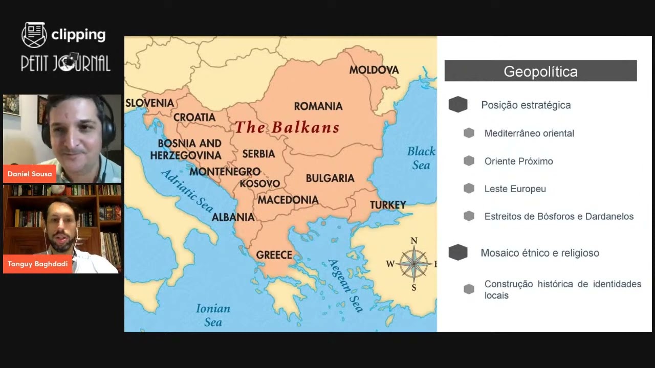 [Aula Gratuita] Os Bálcãs ainda são o barril de pólvora da Europa? O mundo em uma península.