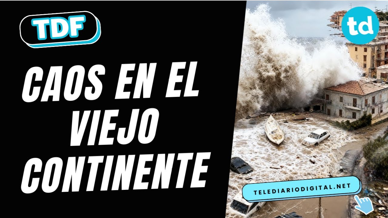 Europa en tensión: ciclón en Italia, crisis ferroviaria en España y polémica en Francia