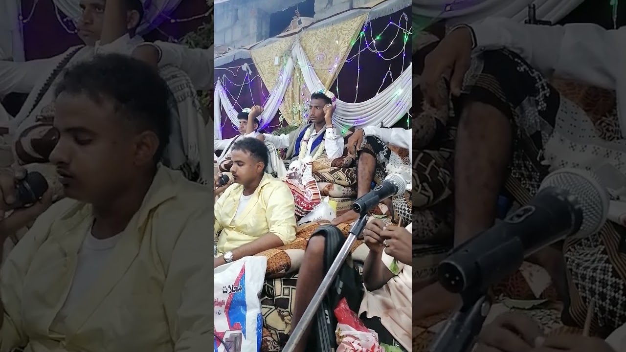 مشاركة المنشد عبده أحمد عفيفي أفراح ال فراش