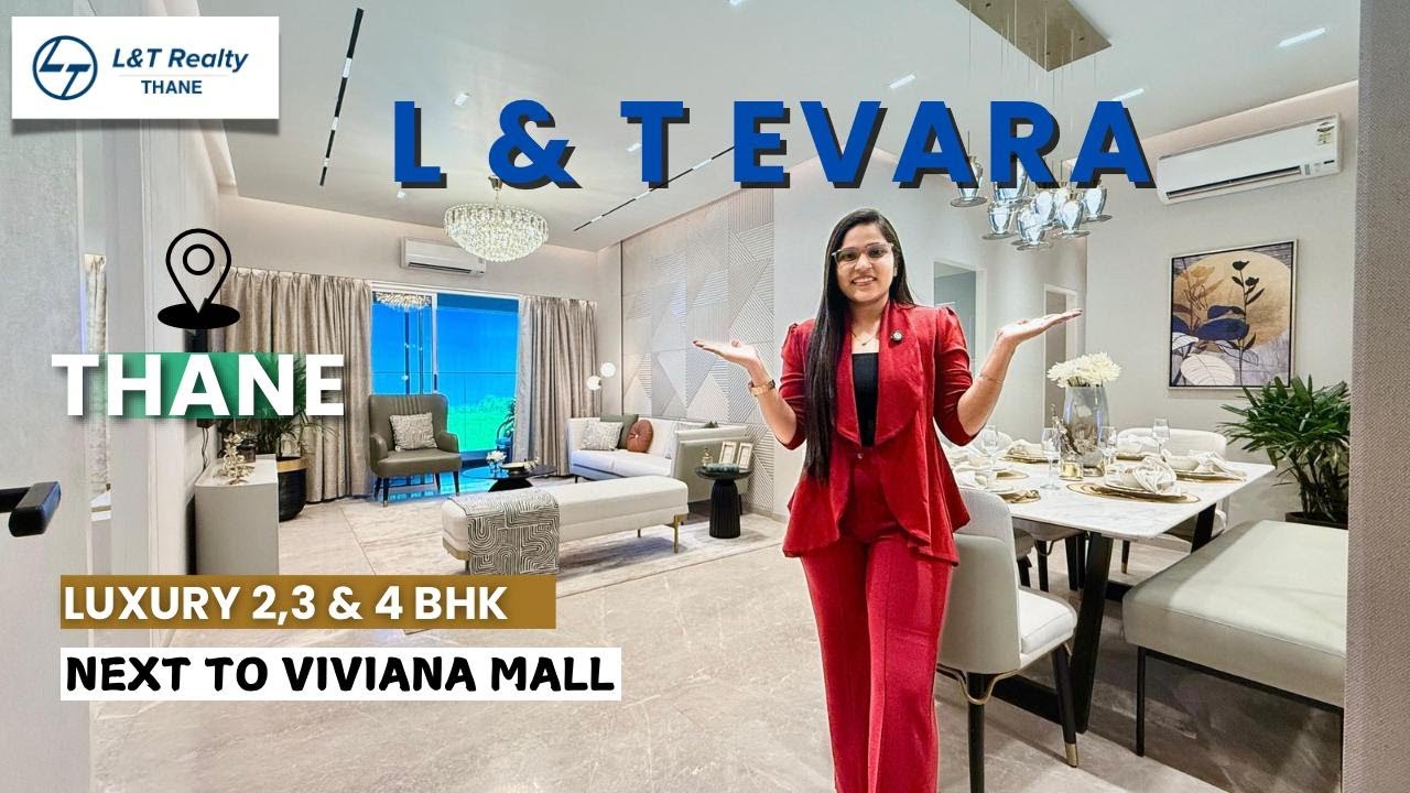 L&T Evara Heights Thane | Next To Viviana Mall | 2 & 3 BHK Sample Flat Tour 