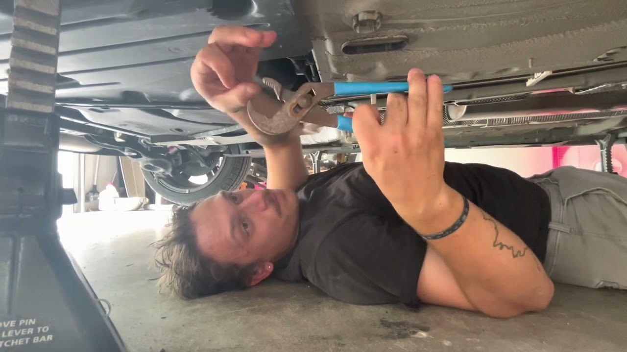 AWE Track Edition exhaust and MBRP down pipe install Focus St