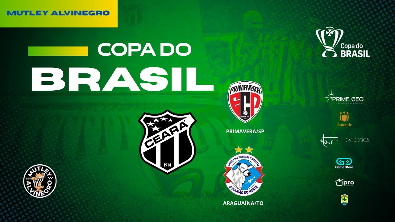 DEFINIDO!!! VEJA QUAL PODE SER O ADVERSÁRIO DO CEARÁ NA COPA DO BRASIL!!!