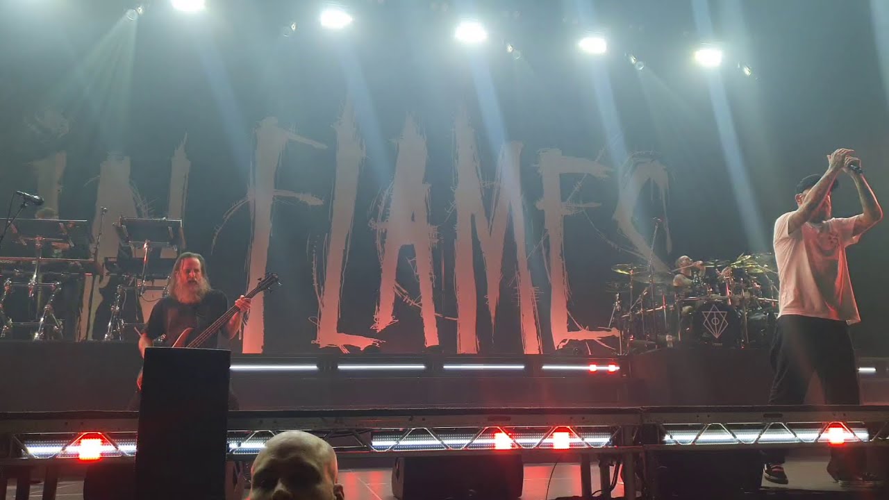 In Flames - Food for the Gods + Coerced Coexistence, live in Hamburg, 11 October 2024, Sporthalle