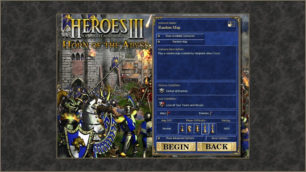[ENG] HOMM3 HotA Ufretin[CAS] vs PC[DUN] Mini-Nostalgia 1of3