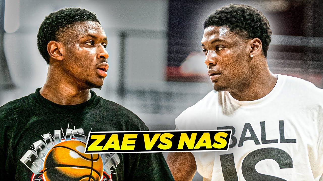 Nasir Core Calls Out NBA G League Player To 1v1 In The TRENCHES!! | Nas vs Zae 1v1