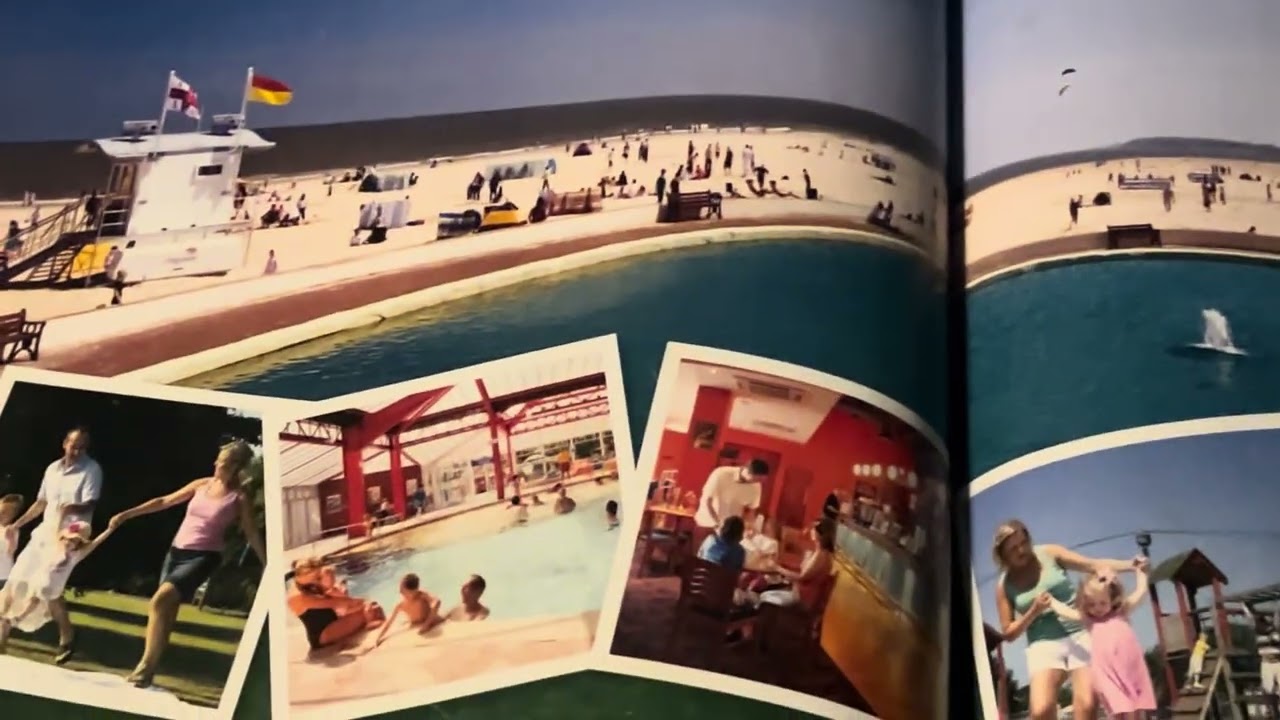 A look back on childhood holiday book Parkdean holidays in Norfolk   