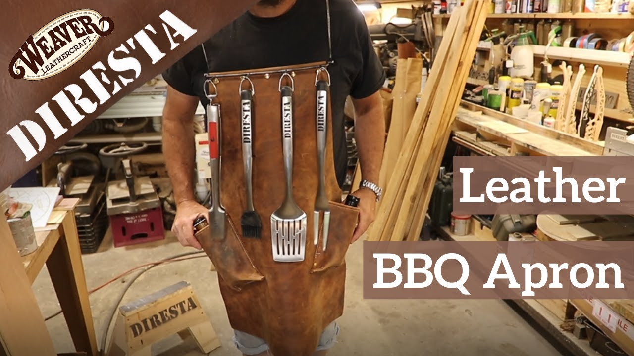 DiResta Leather BBQ Apron