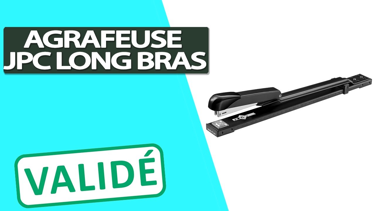 Avis Agrafeuse manuelle Jpc cr&eacute;ations Long Bras