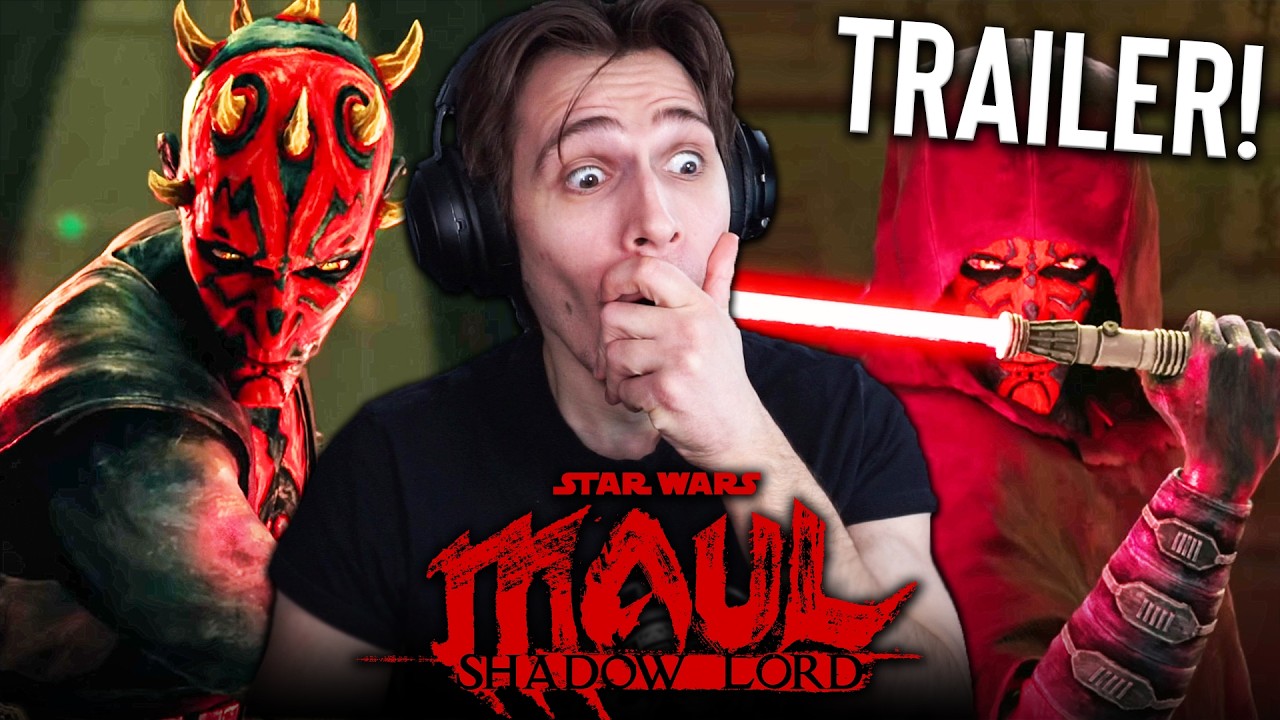 OH MY GOD!! Star Wars: Maul - Shadow Lord Official Teaser Trailer REACTION!!