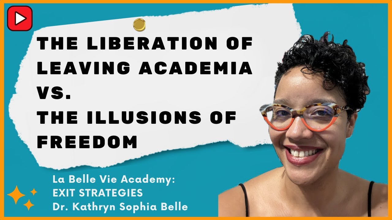 Liberation of Leaving Academia vs The Illusion of Freedom