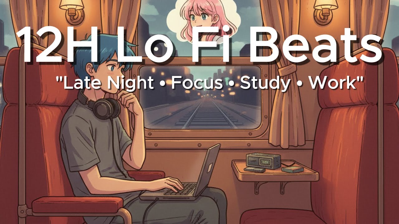 🚆 Late Night Train Focus | Chillstep Beats for Deep Work, Coding & Study (24/7 Live)