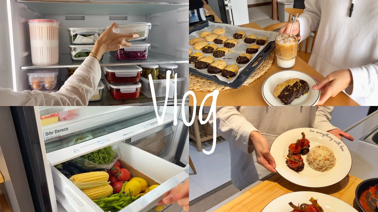 49| Планировка🌽 холодильника, оранжевое печенье🍪 Icebox, маринованные корнишоны