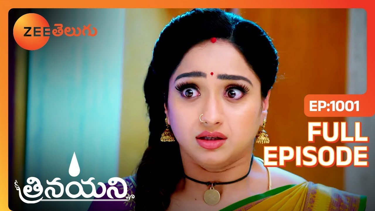 Hasini Emotional అవ్వకే... లేదు పిన్ని | Trinayani | Full Ep 1001 | Zee Telugu | 09 Aug 2023