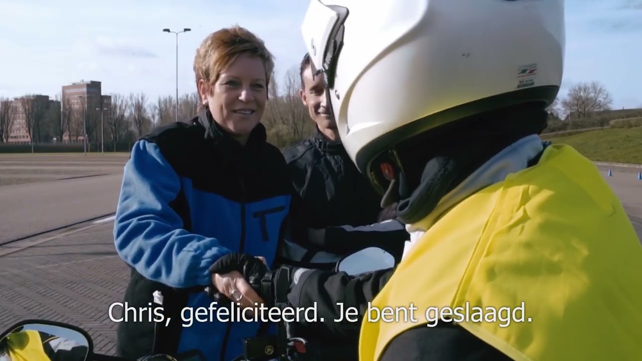 Zo gaat het bij het praktijkexamen motor van het CBR