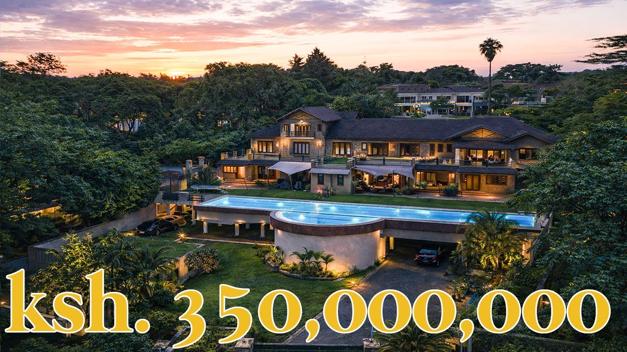 This is what 9 Bedroom 350,000,000 looks like in LAVINGTON | Nairobi KENYA |#property #luxury