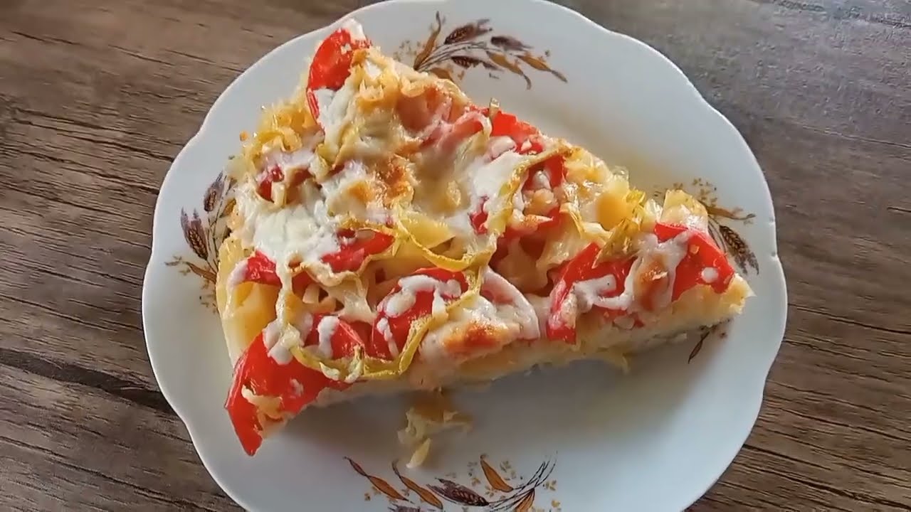 Sobada makaron. Fərqli dad və çox asan