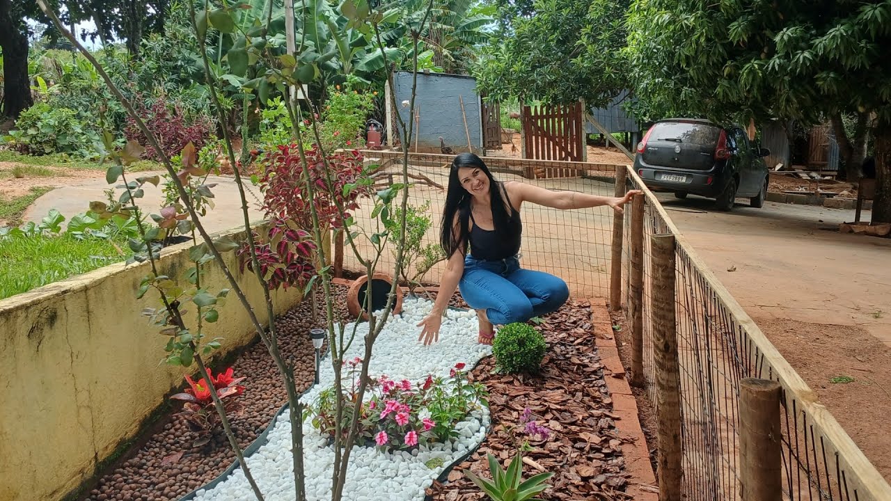 Transformei Esse Jardim Do Zero e Olha só o  Resultado 😱
