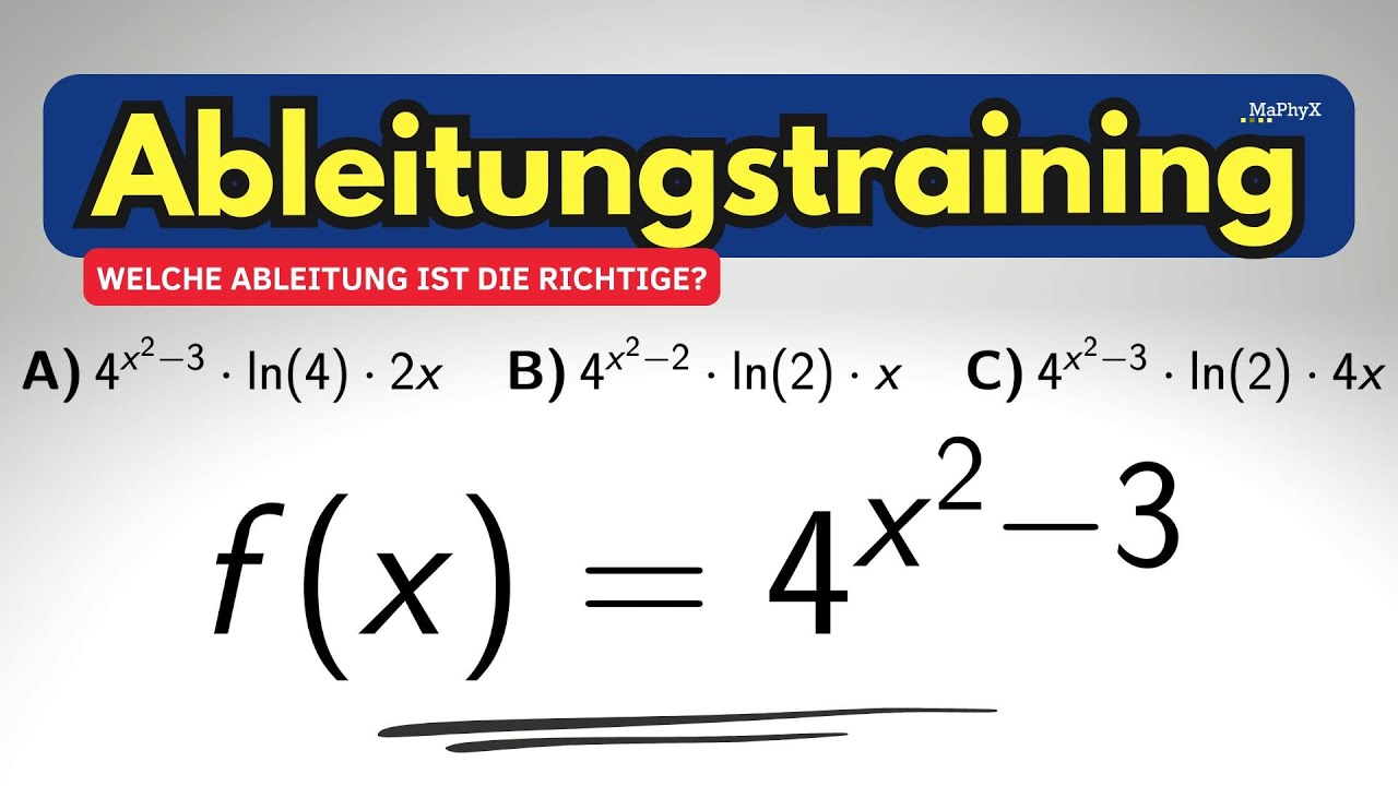 Welche Ableitung ist richtig? Kettenregel & Vereinfachung bei Exponentialfunktionen