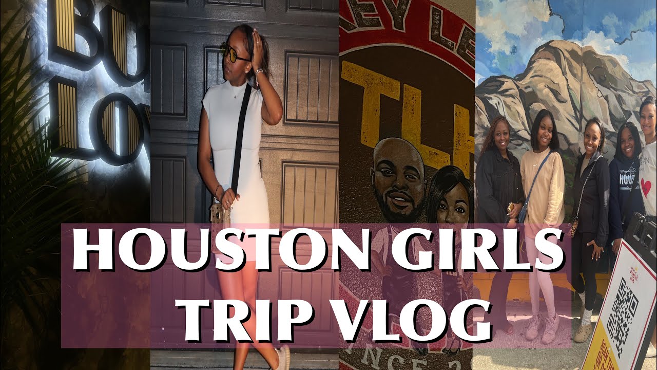 HOUSTON GIRLS TRIP VLOG | Turkey Leg Hut Is A NO, Tattoos, and A GOOD TIME!