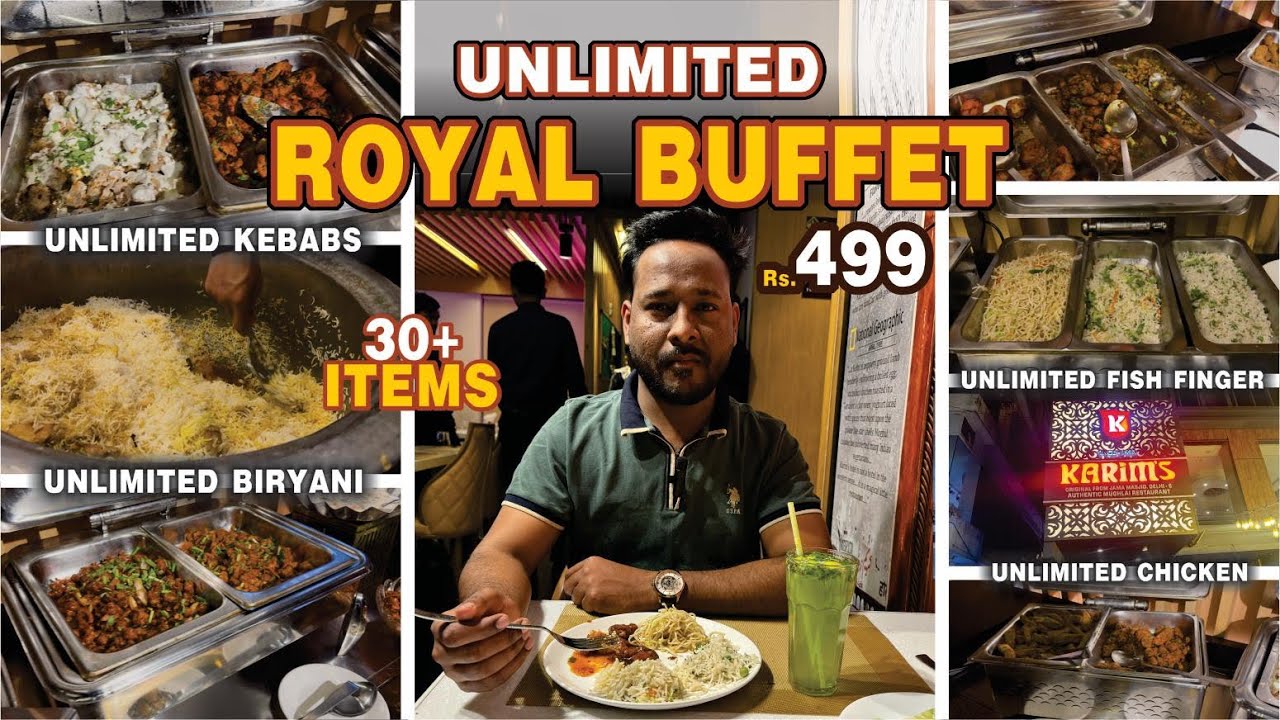 Karim’s Unlimited Buffet only at 499 l Cheapest Buffet with 30+ Item l Kolkata Buffet@CoconutQuinoa 