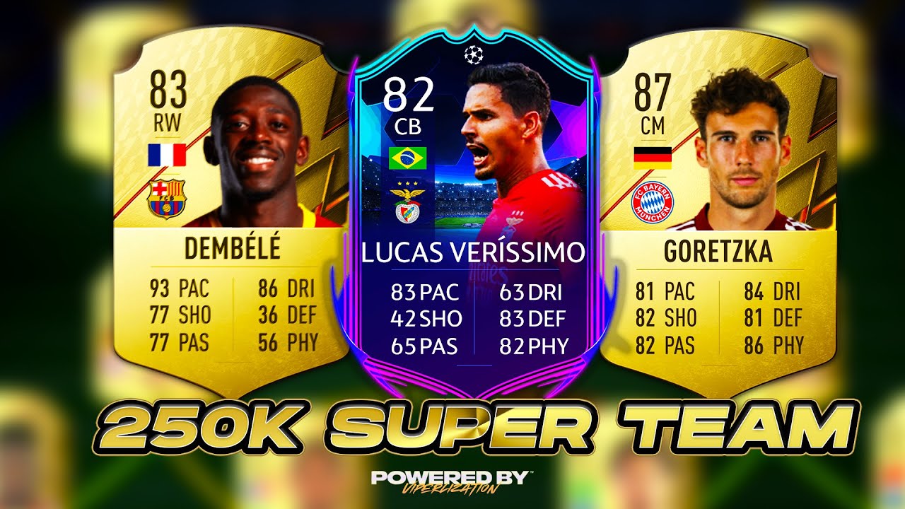 FIFA 22 INSANE 250K COIN SQUAD BUILDER!  *250,000* - FIFA 22 ULTIMATE TEAM