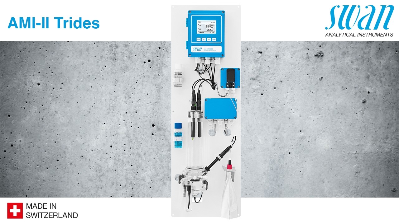 Swan's new AMI-II Trides – Reagent-free Disinfectant Monitoring (English)