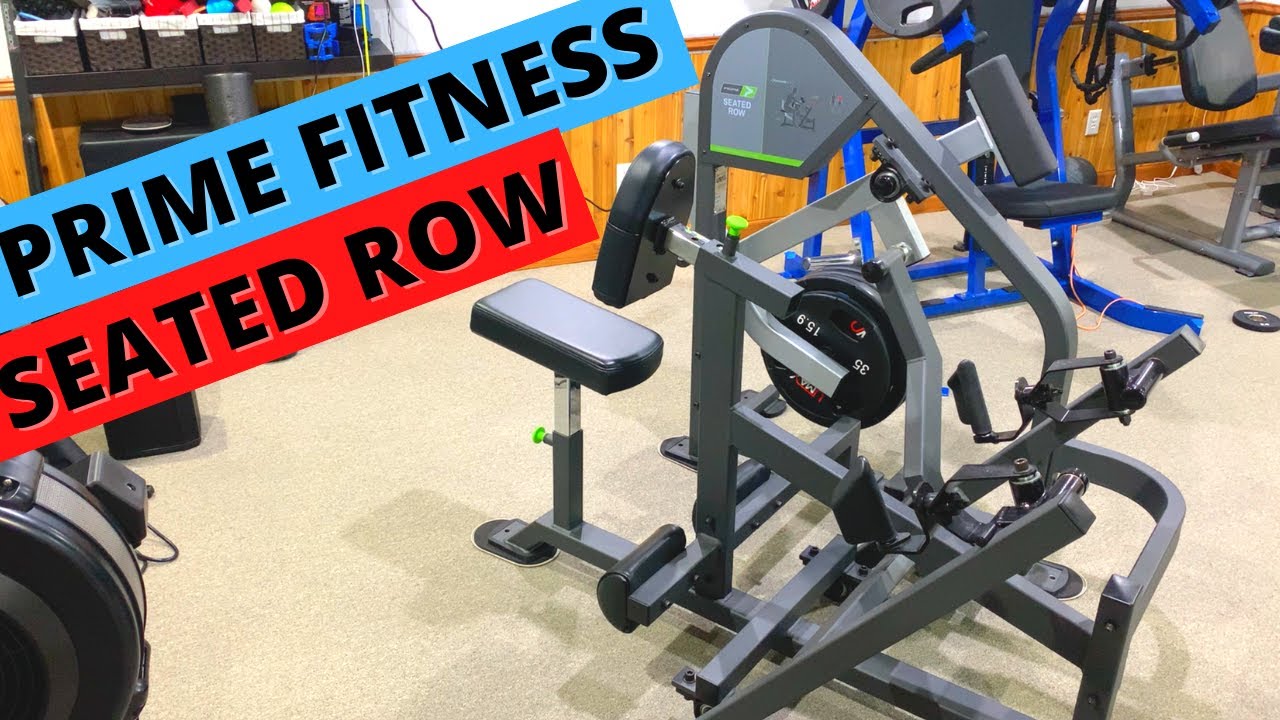 Prime Fitness Plate Loaded Seated Row: Detailed Review!!