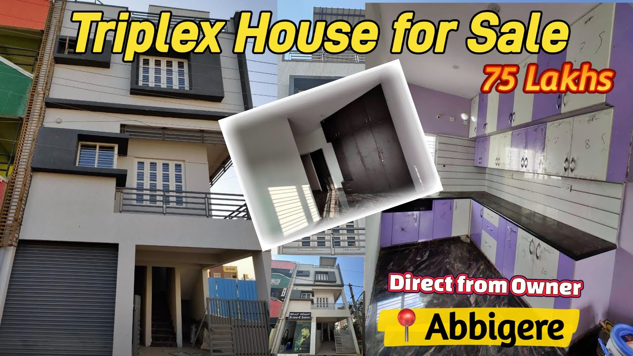 3BHK Triplex Individual House for Sale in Bangalore | Direct from Owner | @HDviewskannada 
