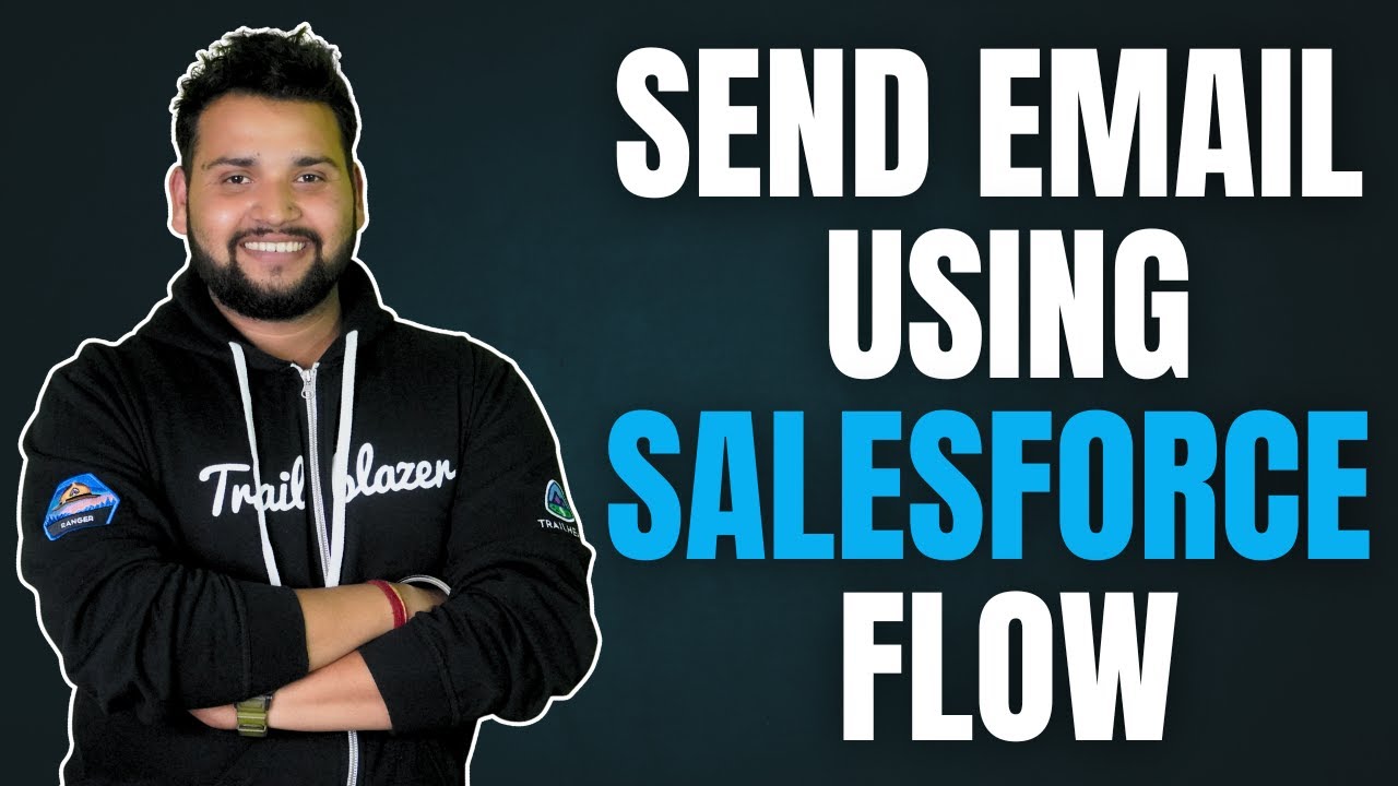 How to send email from Salesforce flow without using an Email Template