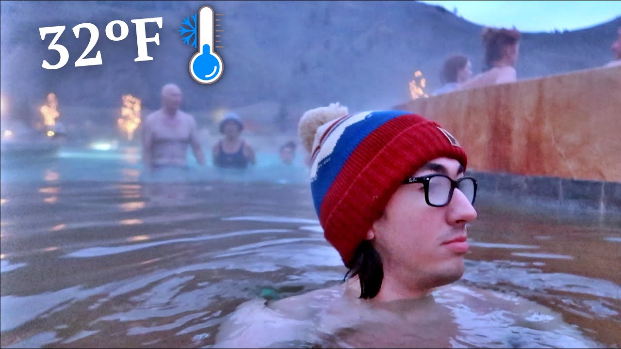 Swimming in HOT SPRINGS at YELLOWSTONE!!!