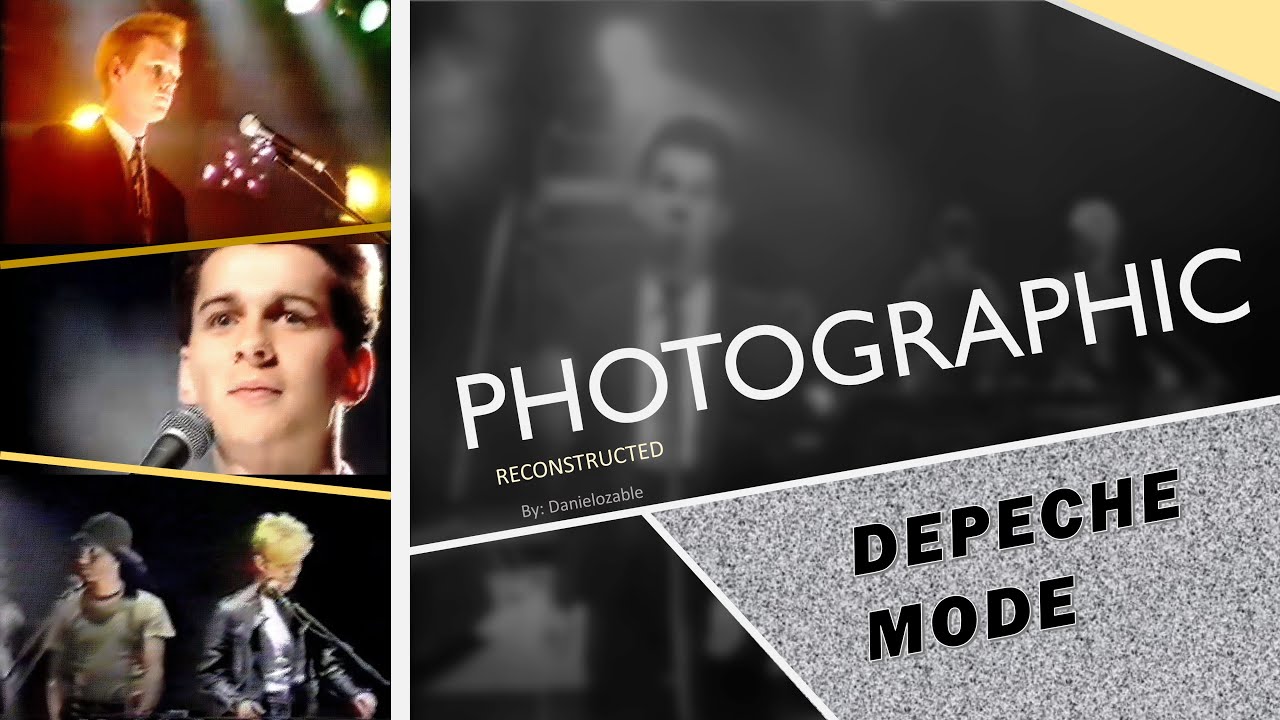Photographic [Depeche Mode] 1981 Live Version - RECONSTRUCTED