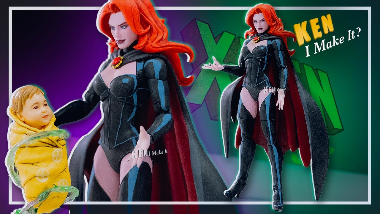 MADELYNE PRYOR, the GOBLIN QUEEN,  Looks Awesome with Cel-Shading