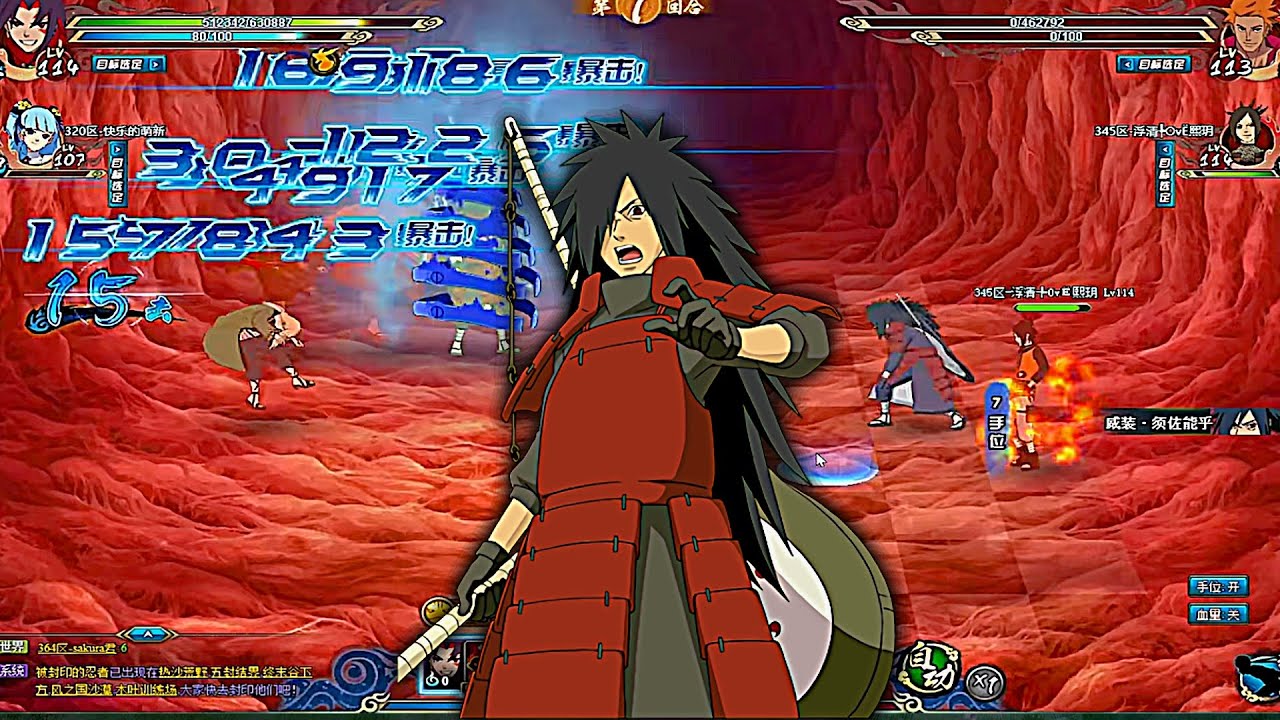 Madara [Final Battle] Is GODLIKE In Naruto Online 🥵👑