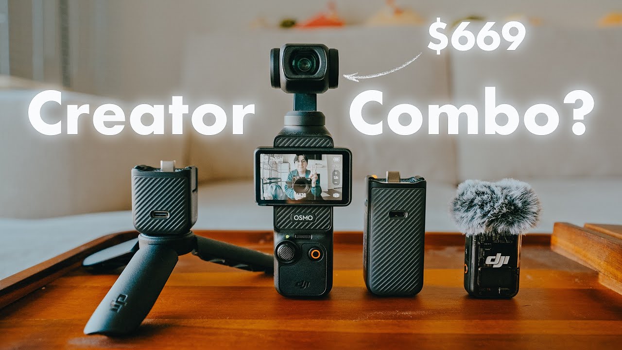 Комплект DJI Osmo Pocket 3 Creator Combo: стоит ли переплачивать 150 долларов?