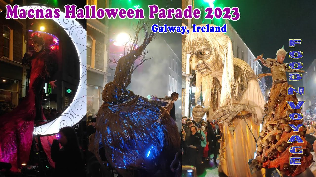 Unveiling the Mystical Macnas Halloween Parade in Galway 2023 foodnvoyage