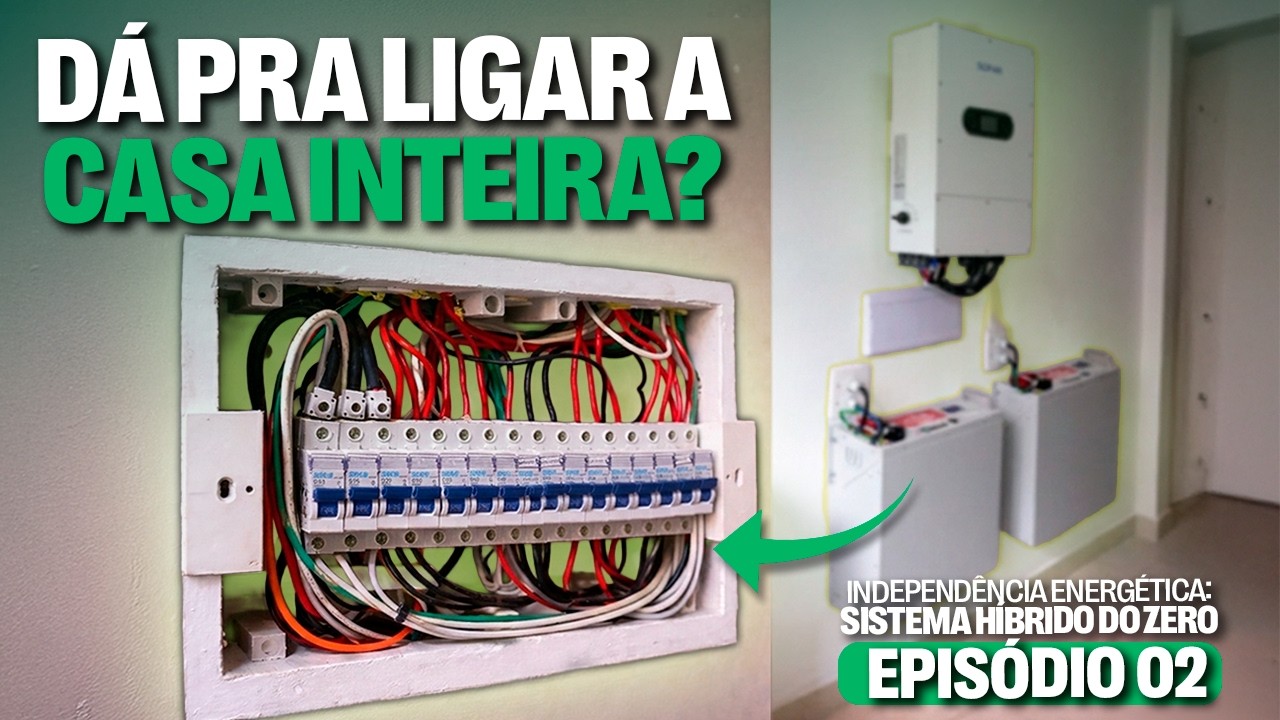 Não instale seu SISTEMA HÍBRIDO com BATERIA antes de decidir isso | Episódio 02