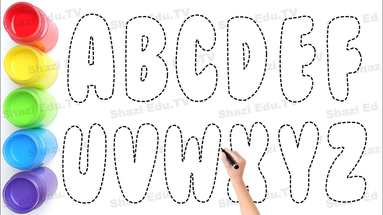 Let's Learn to Draw and Paint ABC for Kids