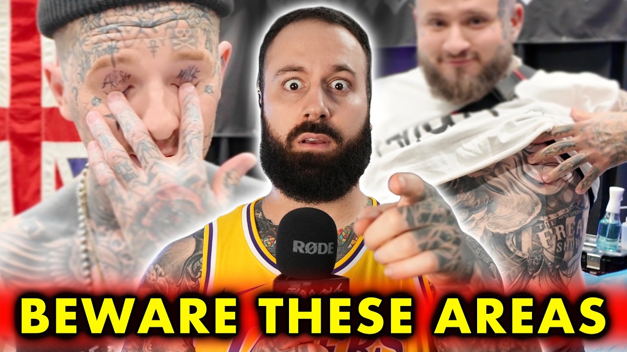 HEAVILY Tattooed People Expose The MOST PAINFUL AREAS To Get Inked!!