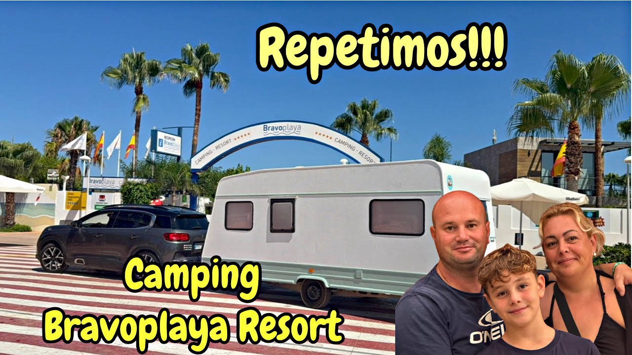 Repetimos!!! Camping BravoPlaya  🏖️  Oropesa, Torre de la sal #camping#castellon#bravoplaya 