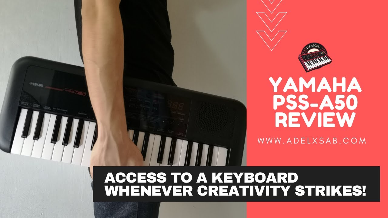 Yamaha PSS-A50 Review & Demo : Access to a Keyboard Whenever Creativity Strikes!
