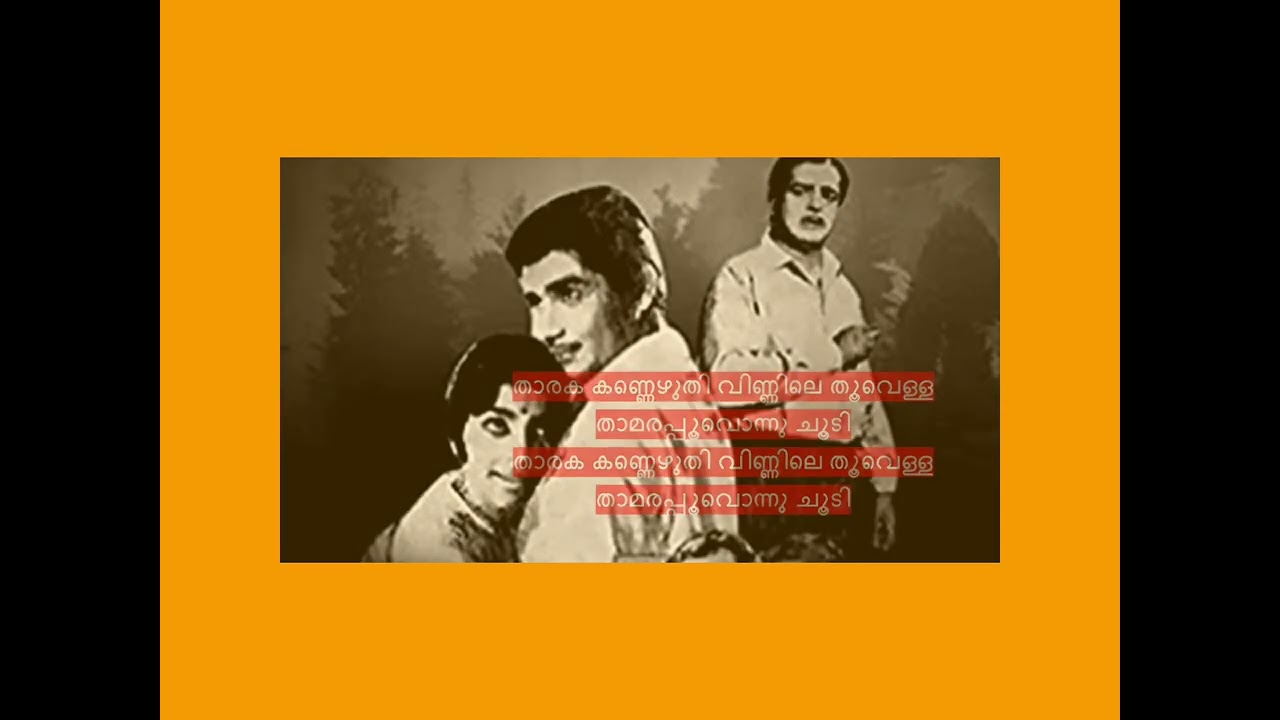 Paathiravayilla Pournnami Kannyaykku Best Karaoke for Male singers with female voice 😍🌹💕💐